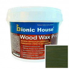 Краска для дерева WOOD WAX PRO безцветная база Bionic-House 0,8л Мирта