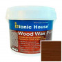Краска для дерева WOOD WAX PRO безцветная база Bionic-House 0,8л Орех