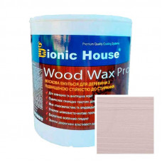 Краска для дерева WOOD WAX PRO Белая База Bionic-House 2,5л Грей