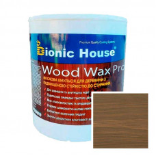 Краска для дерева WOOD WAX PRO безцветная база Bionic-House 2,5л Хаки