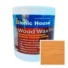 Краска для дерева WOOD WAX PRO безцветная база Bionic-House 2,5л Орегон