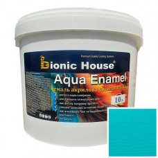 Краска-эмаль для дерева Bionic-House Aqua Enamel 10л Бирюза