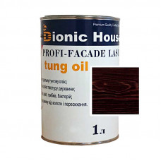 Краска для дерева PROFI-FACADE LASUR tung oil 1л Розовое дерево