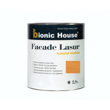 Краска для дерева FACADE LASUR Bionic-House 2,8л Дуб А105