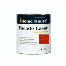 Краска для дерева FACADE LASUR Bionic-House 2,8л Тик