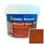 Краска для дерева WOOD WAX PRO безцветная база Bionic-House 0,8л Коньяк