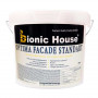 Optima Facade Standard - Износоустойчивая акриловая краска для минеральных фасадов Bionic-House 7кг Белая любой RAL оттенок под заказ