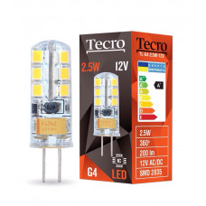Лампа світлодіодна Tecro 2.5W G4 2700K (TL-G4-2.5W-12V)