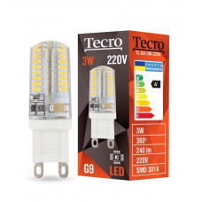Лампа світлодіодна Tecro 3W G9 4100K (TL-G9-3W-220V)