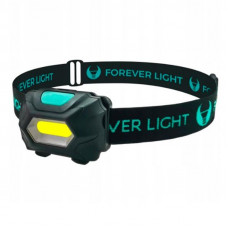 Налобний ліхтар Forever Light Basic COB 3W 135lm 3 x AAA (5900495921048)