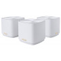 Wi-Fi Mesh система Asus ZenWiFi XD4 Plus 3PK White (31663-03)