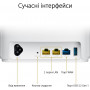 Бездротовий маршрутизатор Asus ZenWiFi AX Hybrid XP4 1PK White (28354-03)