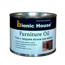 Масло для мебели с твердым воском Furniture Oil 0,5л Бесцветный