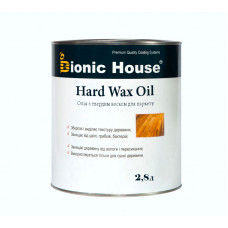Масло для пола с твердым воском HardWax Oil 2,8л Бесцветный