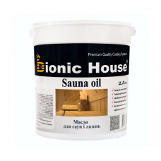 Масло для обработки саун Bionic-House 2,5л Бесцветный