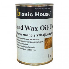 Масло для пола с твердым воском и УФ-фильтром HardWax Oil UV 1л Бесцветный