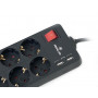 Фільтр живлення REAL-EL RS-8 Protect USB 3.0m Black (30785-03)