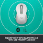 Мишка бездротова Logitech Signature M650 L LEFT (910-006240) Off-White USB (27390-03)