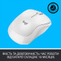 Мишка бездротова Logitech M220 Silent (910-006128) White USB (27080-03)