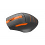 Мишка бездротова A4Tech FG30S Orange/Black USB