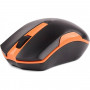 Мишка бездротова A4Tech G3-200N Black/Orange USB V-Track (22071-03)