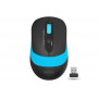 Мишка бездротова A4Tech FG10 Black/Blue USB (22533-03)