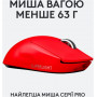 Миша Logitech Pro X Superlight (910-006784) Red (31194-03)