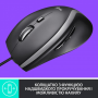 Мишка Logitech Advanced Corded M500s (910-005784) Black USB (24125-03)