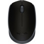 Мишка бездротова Logitech M171 (910-004424) Grey/Black USB (20836-03)