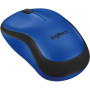 Мишка бездротова Logitech M220 Silent (910-004879) Blue USB (21157-03)