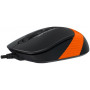 Мишка A4Tech FM10 Black/Orange USB