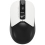 Мишка бездротова A4Tech FG12 Black/White USB