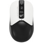 Мишка бездротова A4Tech FG12 Black/White USB (25508-03)