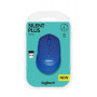 Мишка бездротова Logitech M330 Silent Plus (910-004910) Blue USB (21118-03)