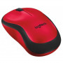 Мишка бездротова Logitech M220 Silent (910-004880) Red USB (21158-03)