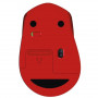 Мишка бездротова Logitech M330 Silent Plus (910-004911) Red USB (21119-03)