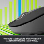 Мишка бездротова Logitech Signature M650 L LEFT (910-006239) Graphite USB (27389-03)