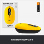 Мишка бездротова Logitech POP Mouse Bluetooth (910-006546) Blast Yellow (27399-03)