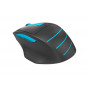 Мишка бездротова A4Tech FG30 Black/Blue USB