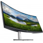 Монiтор DELL 34" S3422DW (210-AXKZ) VA Silver Curved