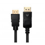 Кабель Prologix DisplayPort - HDMI (M/M), 1 м, Black (PR-DP-HDMI-P-02-30-1m) (27480-03)