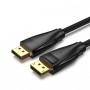 Кабель Vention DisplayPort - DisplayPort V1.4 (M/M), 1.5 м, Black (HCCBG) (31940-03)