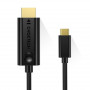 Кабель Choetech HDMI - USB Type-C (M/M), 3 м, Black (XCH-0030BK) (32590-03)