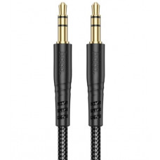 Аудіо-кабель Hoco UPA24 3.5мм-M/3.5 мм-M, 1м, Black (UPA241B)
