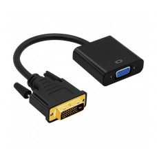 Адаптер Voltronic VGA - DVI, (M/F), 0.1 м, Black (YT-C-DVI-(M)/VGA(F)/12138)