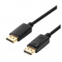 Кабель Prologix DisplayPort - DisplayPort V 1.2 (M/M), 1.8 м, Black (PR-DP-DP-P-03-30-18m) (27482-03)