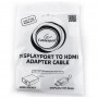 Адаптер Cablexpert DisplayPort - HDMI (M/F), 0.1 м, White (A-DPM-HDMIF-002-W) (20472-03)