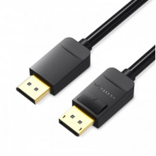 Кабель Vention DisplayPort-DisplayPort, 1 m, v1.2, Black (HACBF)