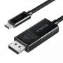 Кабель Choetech DisplayPort - USB Type-C (M/M), 1.8 м, Black (XCP-1803-BK) (32593-03)