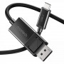 Кабель Choetech DisplayPort - USB Type-C (M/M), 1.8 м, Black (XCP-1803-BK) (32593-03)